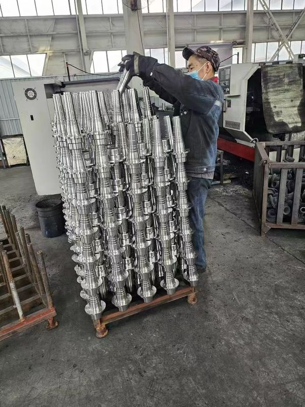 Schmiedeprozess OEM Präzisions-Aluminiumlegierung Messing Kupfer Stahl Offene Schmiedeteile